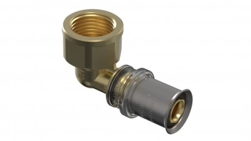 Kolano GW M5 c/z woda PN10 16/ 1/2" x90st. Wavin Tigris 4064222