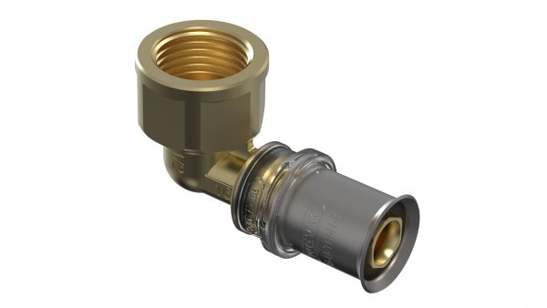 Kolano GW M5 c/z woda PN10 16/ 1/2" x90st. Wavin Tigris 4064222